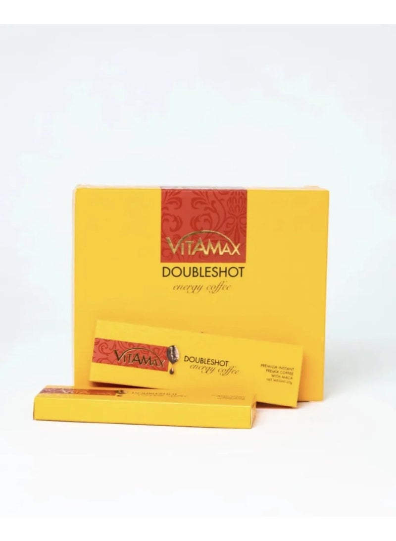 VITAMAX DOUBLESHOT MACA energy coffee 10x20 g Malaysia price - Image 1